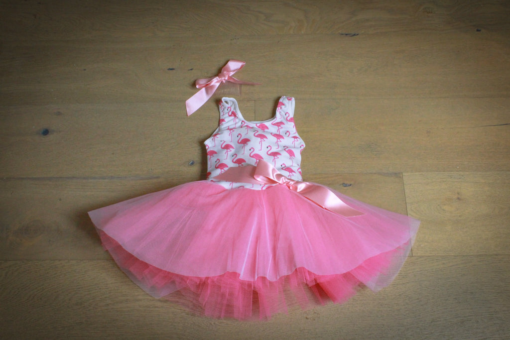 Flamingo tutu dress best sale